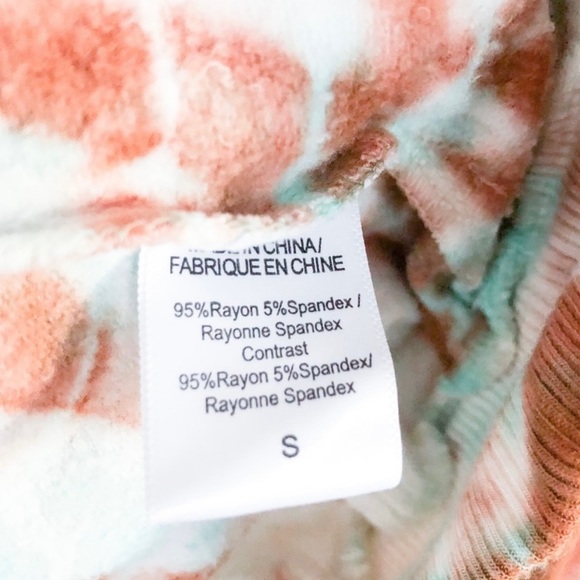 YOUNG FABULOUS & BROKE Tie Dye Jogger Sweatsuit Set NWT - Picture 9 of 10